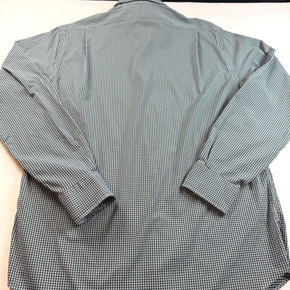 Polo Ralph Lauren Shirt Mens M Green Gingham Performance Long Sleeve EUC - Picture 11 of 11